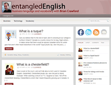Tablet Screenshot of english.entangled.com