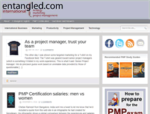 Tablet Screenshot of entangled.com